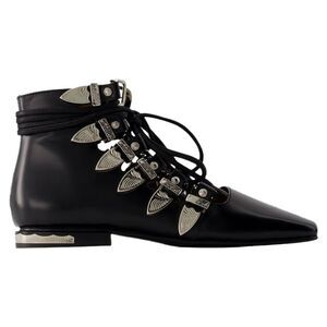 Aj1284 Ankle Boots - Toga Pulla - Leather - Black